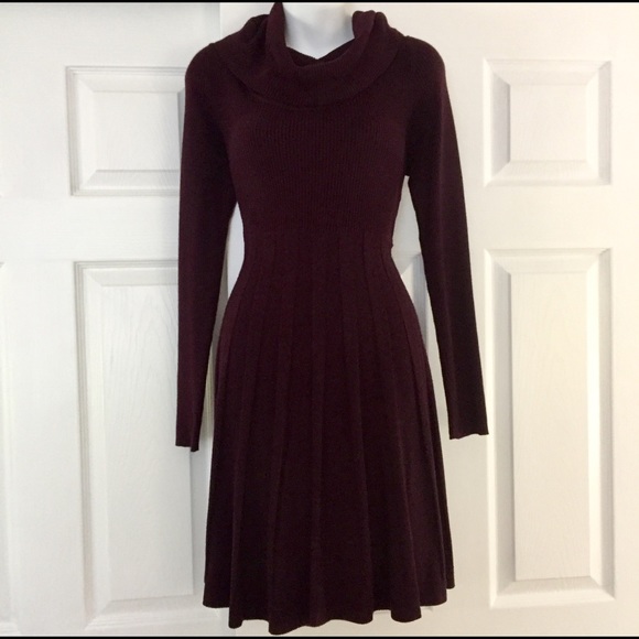 Calvin Klein Plum Sweater Dress - Fall ready 🍂🍁 - Picture 3 of 4